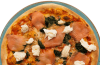 156. Lacche e spinaci Pizza