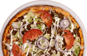 20. Kebab pizza