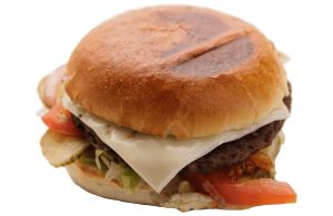 79. Cheese okse burger
