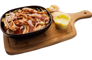 99. Kyllinge og Bacon salat
